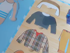 ROMPECABEZAS / ENCASTRE - Juego de Vestir - tienda online