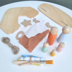 PESEBRE PARA ARMAR Y PINTAR - Tienda de Cositas