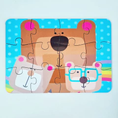 ROMPECABEZAS CON CARTUCHERA 3 ositos en internet