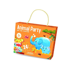 ROMPECABEZAS 24 piezas Fiesta de Animales en internet