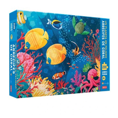 ROMPECABEZAS Arrecifes de Coral (220 piezas + Libro)