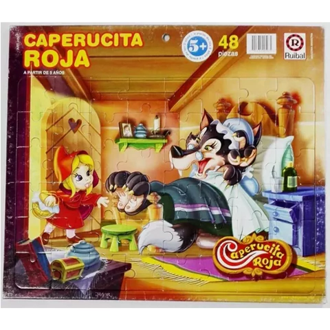 ROMPECABEZAS XL 48 piezas - Caperucira Roja