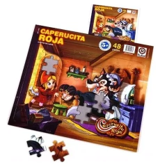 ROMPECABEZAS XL 48 piezas - Caperucira Roja - comprar online