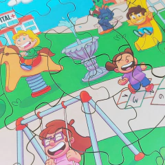 ROMPECABEZAS CIRCULAR DOBLE Ciudad - comprar online