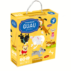 ROMPECABEZAS GUAU (PERRITOS) 60 PIEZAS