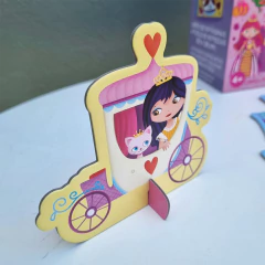 Imagen de LIBRO + ROMPECABEZAS - LAS PRINCESAS (40 piezas)