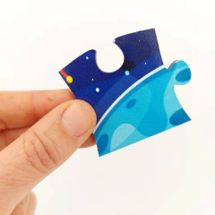 ROMPECABEZAS con cartuchera SISTEMA SOLAR - Tienda de Cositas