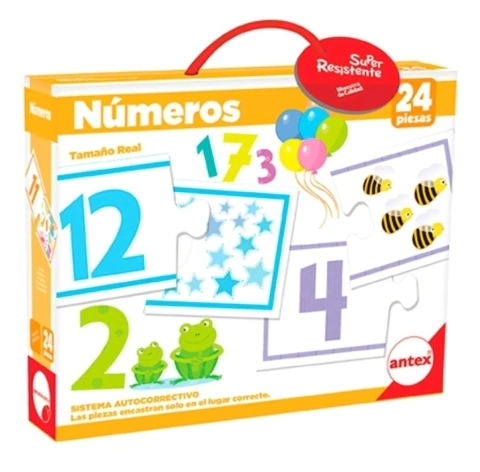 Juego de Asociación Números (24 piezas)