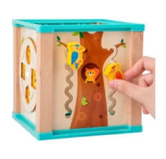 CUBO MULTIACTIVIDADES con reloj (5 en 1) en internet