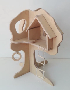 CASITA DEL ÁRBOL ENCASTRABLE PARA ARMAR en internet
