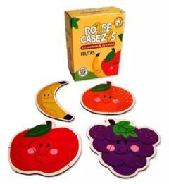 ROMPECABEZAS DE 3 Y 4 Piezas X 4 FRUTAS en internet