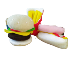 COMBO HAMBURGUESA Y PANCHO CON PAPAS