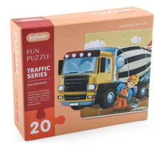 ROMPECABEZAS x 20 PIEZAS CONSTRUCCIÓN