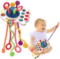JUEGO SENSORIAL MULTIACTIVIDADES PARA BEBÉS 4 en 1 - comprar online