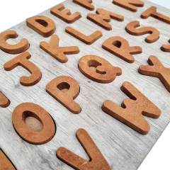 ENCASTRES ABECEDARIO MADERA - comprar online