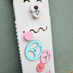 TABLERO SENSORIAL DE PARED LLAMA - Tienda de Cositas