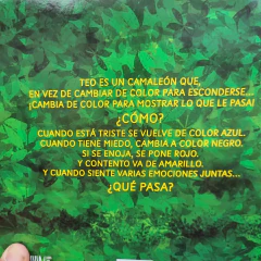 LIBRO TEO EL CAMALEÓN QUE NO SABE ESCONDERSE (EMOCIONES) - comprar online