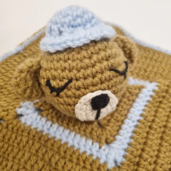 TRAPITO DE APEGO TEJIDO (OSITO) - Tienda de Cositas