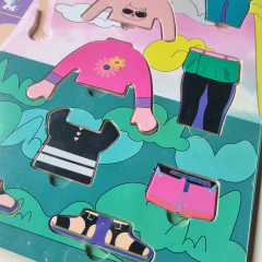 ROMPECABEZAS / ENCASTRE - Juego de Vestir II - tienda online