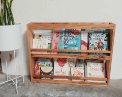 BIBLIOTECA 2 ESTANTES PARAISO - comprar online