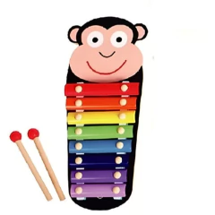 Imagen de XILOFÓN ANIMALITO 8 teclas colour