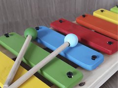 XILOFON MADERA 5 TECLAS - tienda online