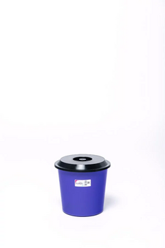 TACHO PARA BASURA CON TAPA 7 LITROS