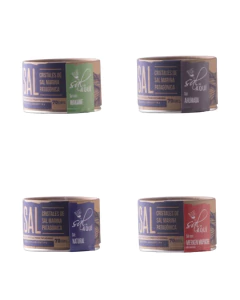 Pack 1 Sal en Cristales x70gr (A Elección) + 3 Sales x300gr (A Elección)