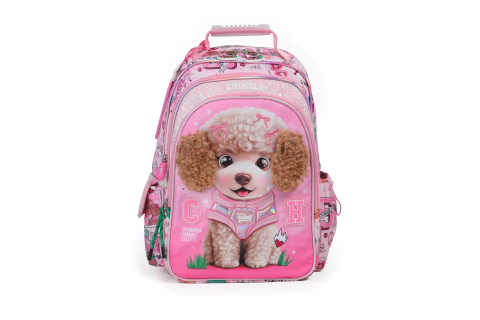 Mochila Chimola Espalda 16 Pulgadas Poodle Bt281