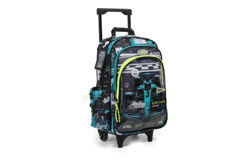 Mochila Chimola Carrito 18 Pulgadas Racing Car Bt326