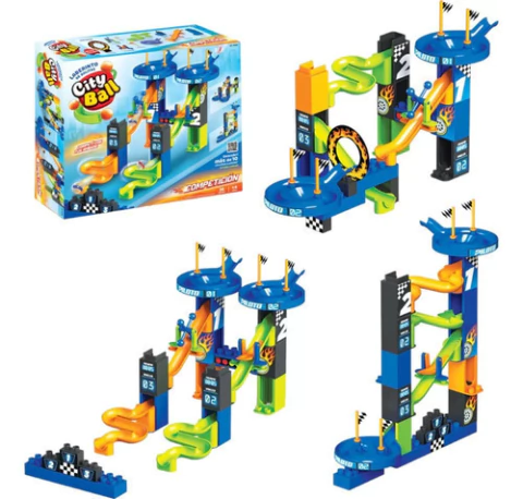 City Ball Doble Laberinto De Bolas 36 Piezas - comprar online