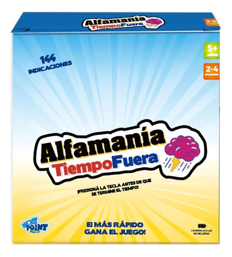 Juego De Mesa De Agilidad Alfamania Tiempo Fuera + 36 Cartas
