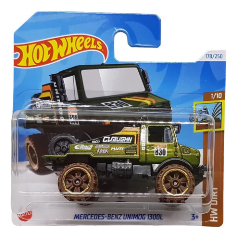 Vehiculo Auto Hot Wheels Mercedes-benz Unimog 1300l