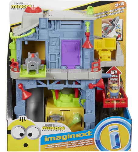 Minions Imaginext Laboratorio De Gru Fisher Price Gmp35