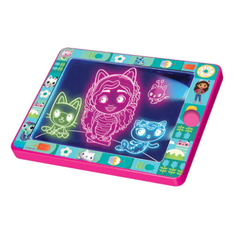 Gabby Dollhouse Pizzara Magica Glow Pad Dibuja E Ilumina