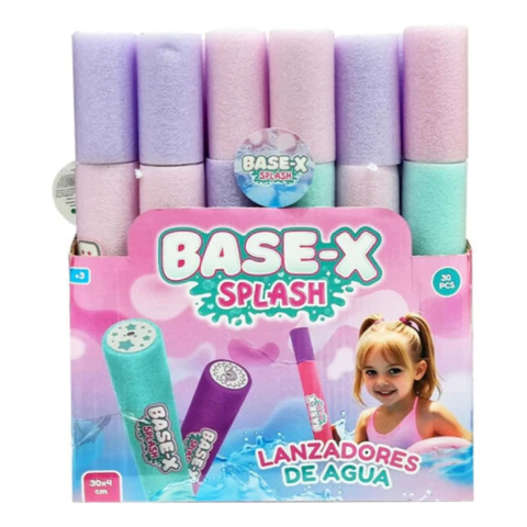Base X Splash Lanzador De Agua Color Pastel 8824