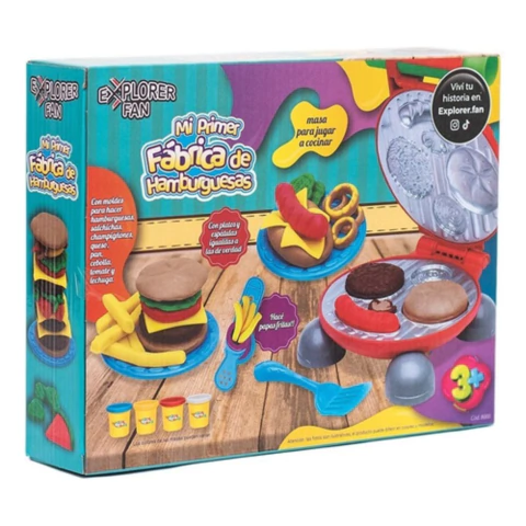 Juego De Masas Mi Primer Fabrica Hamburguesas explorer Fan