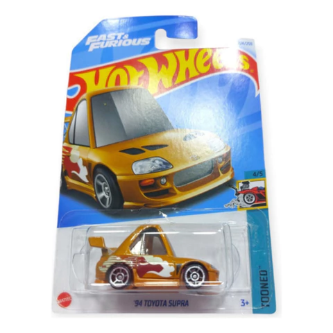 Hot Wheels Auto 94 Toyota Supra Tooned Rapido Y Furioso
