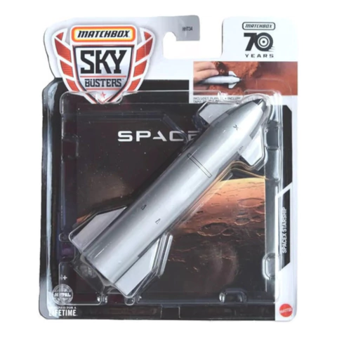 Space X Starship Matchbox Sky Busters - Escala 1/64