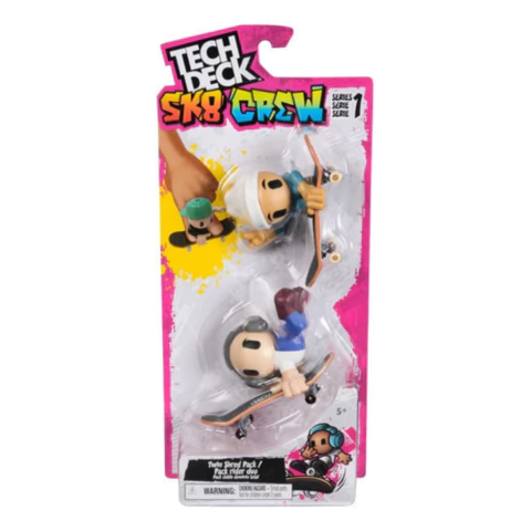 Tech Deck Sk8 Crew Series 1 Patineta Para Dedo Spin Master