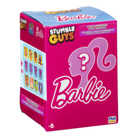 Caja Sorpresa Muñeco Stumble Guys X Barbie Mistery Box