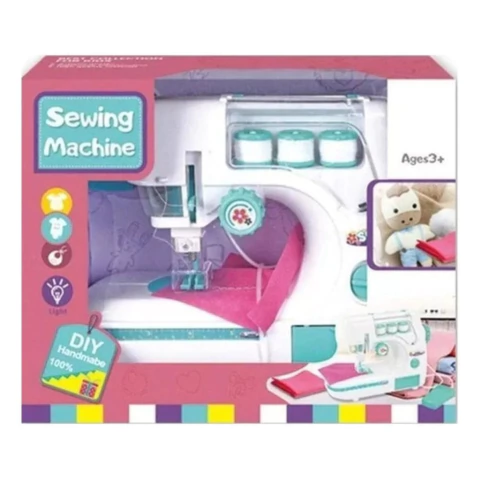 Sewing Machine Maquina De Coser Infantil C/ 3 Hilos Chica