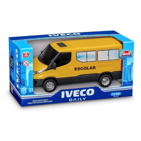 Vehículo A Escala 1/20 Camioneta Escolar Iveco Daily - Lanús