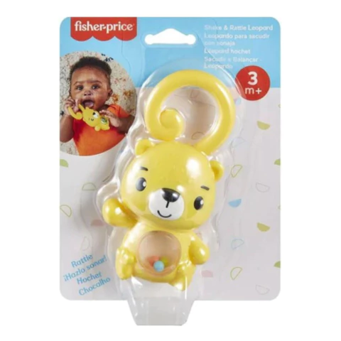Fisher Price Baby Sonajero Para Bebés Leopardo Hkd71
