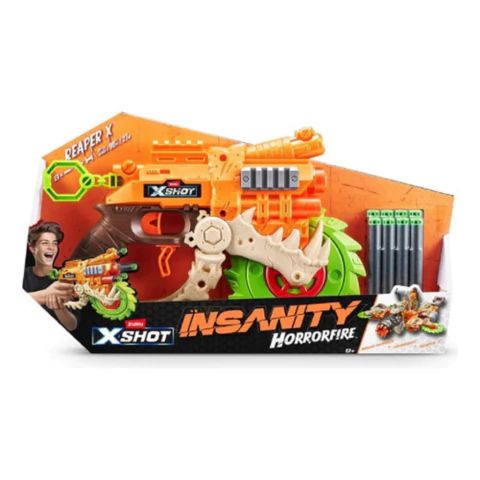 Pistola X-shot Zuru Horrorfire Insanity Reaper