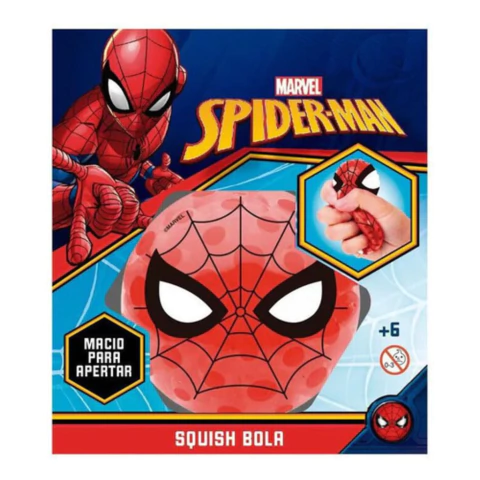 Squishy Ball Antiestres De Spiderman Ditoys 2845