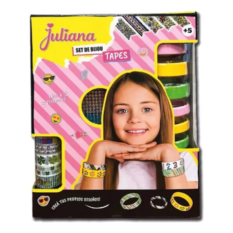 Juliana Set De Bijou Tape Para Armar Pulseras Jul080