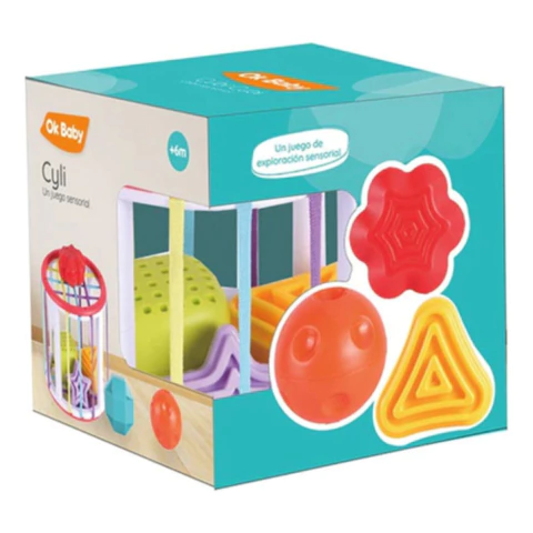 Juego Didactico Sensorial Con Formas Ok Baby Isakito 0293