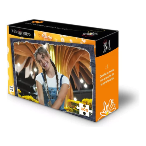 Puzzle Rompecabezas Margarita Flores Amarillas 100 Piezas