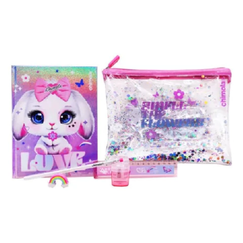 Chimola Set De Escuela Bunny Bt240